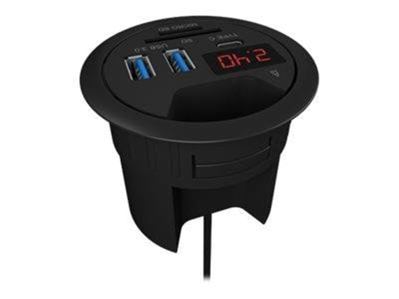 RaidSonic ICY BOX USB-Hubs - 3 - Schwarz