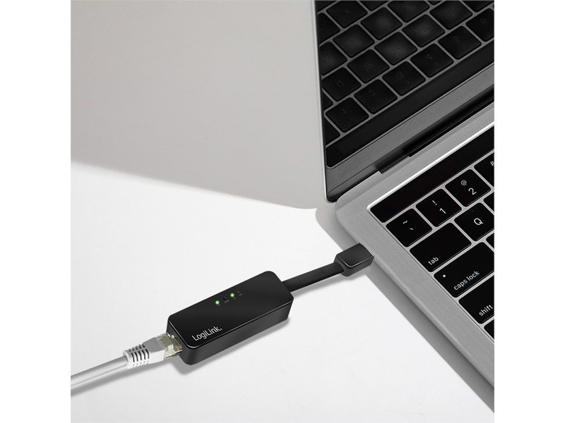 LogiLink USB 3.0 Ethernet adapter USB-A/M to RJ45