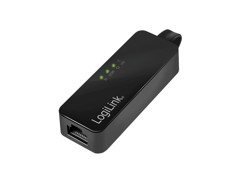 LogiLink USB 3.0 Ethernet adapter USB-A/M to RJ45
