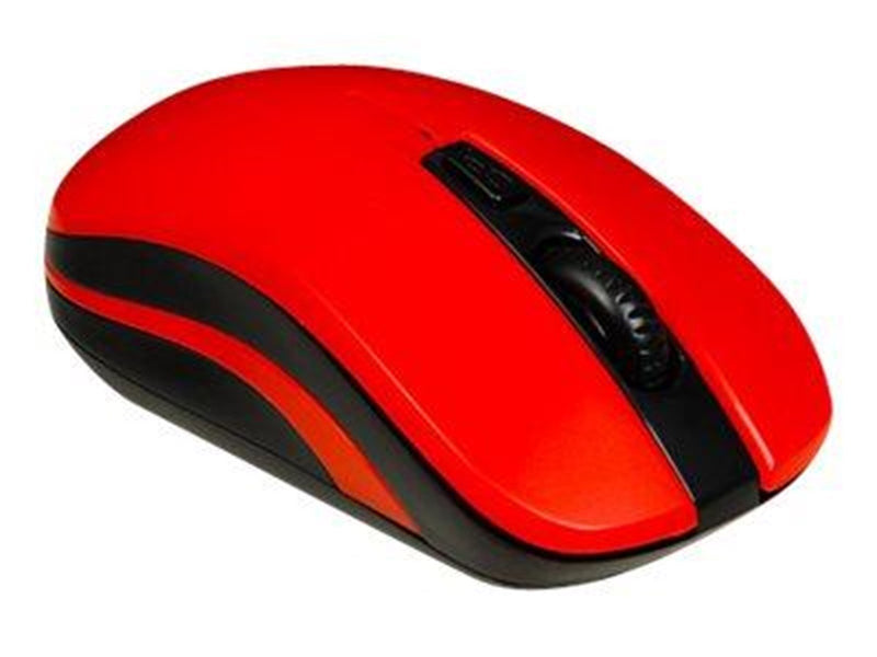 iBOX LORIINI RED - mouse - 2.4 GHz - black red - Maus (Rot)
