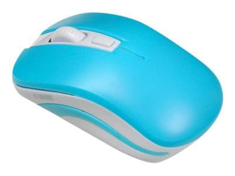 iBOX LORIINI BLUE - mouse - 2.4 GHz - white blue - Maus (Blau)