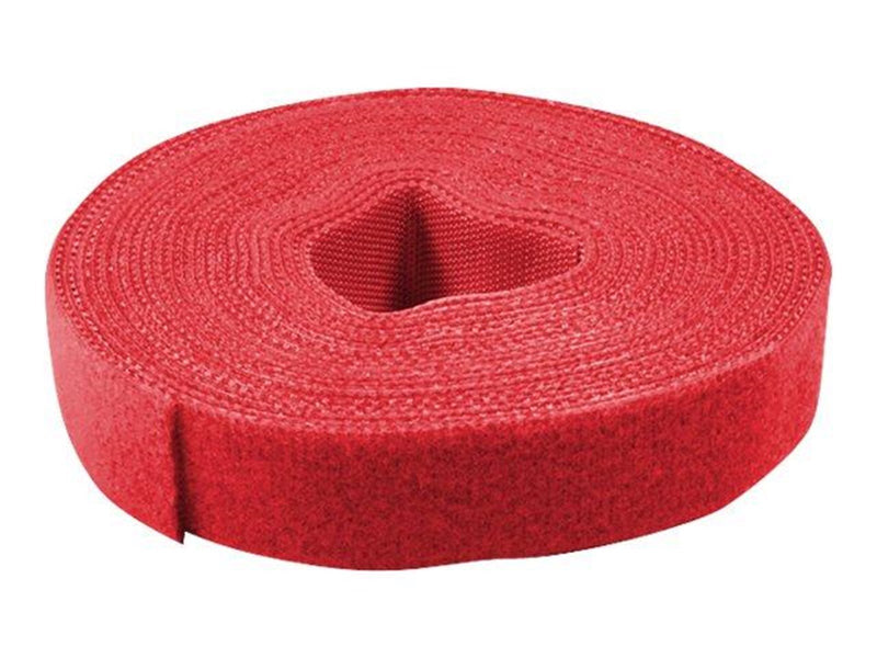 LogiLink - Cable Strap Velcro Tape 4m red