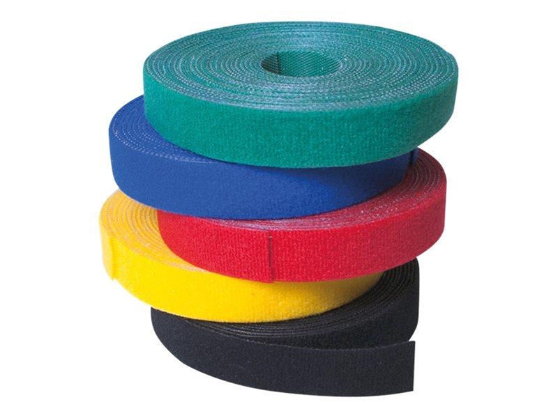 LogiLink Cable Strap Velcro Tape 4m Black