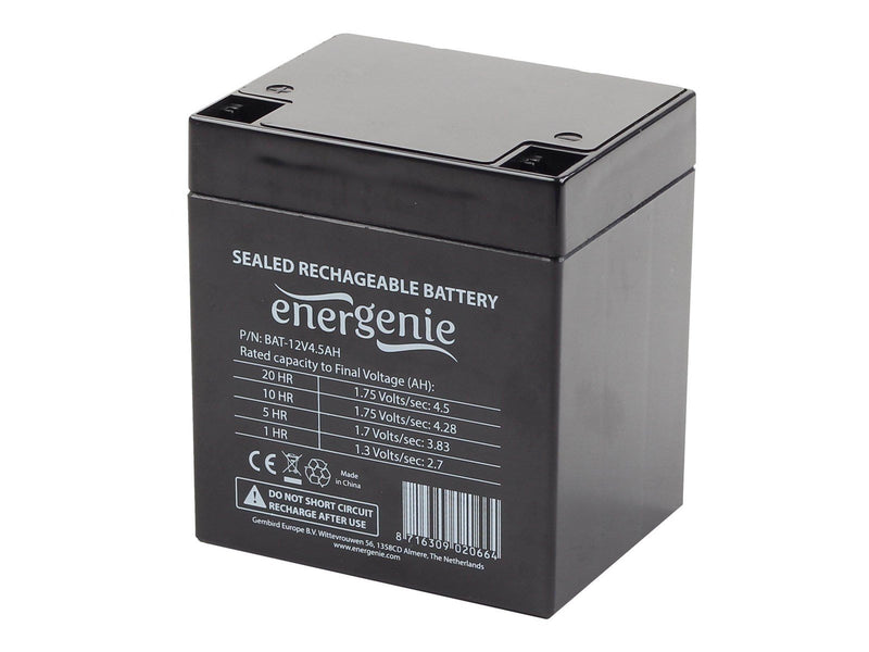 Gembird BAT-12V4.5AH Rechargeable battery 12V 4.5AH for UPS