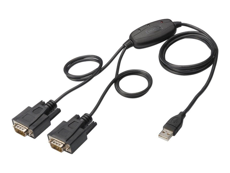 DIGITUS DA-70158 USB 2.0 to 2x RS232 Cable