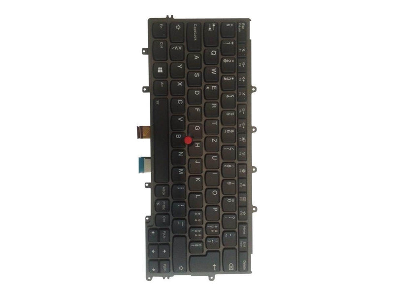 Lenovo - notebook replacement keyboard - Swiss - Portable Keyboard - Ersatz - Schweiz - Schwarz