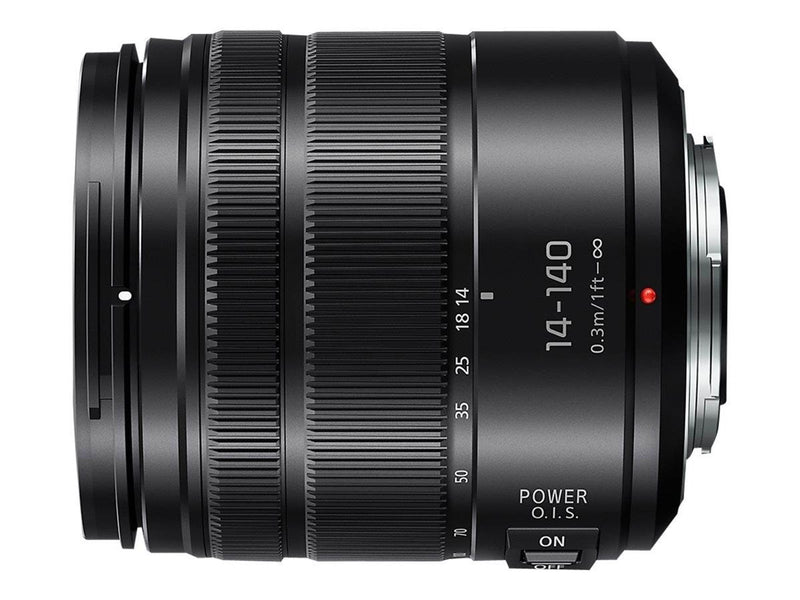 Panasonic H-FS14140E9K - zoom lens - 14 mm - 140 mm