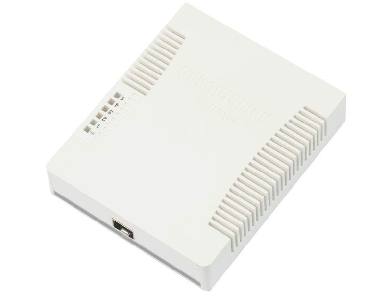 MikroTik RouterBOARD RB260GS 6-Port Switch (5x 1G RJ45 / 1x 1G SFP)
