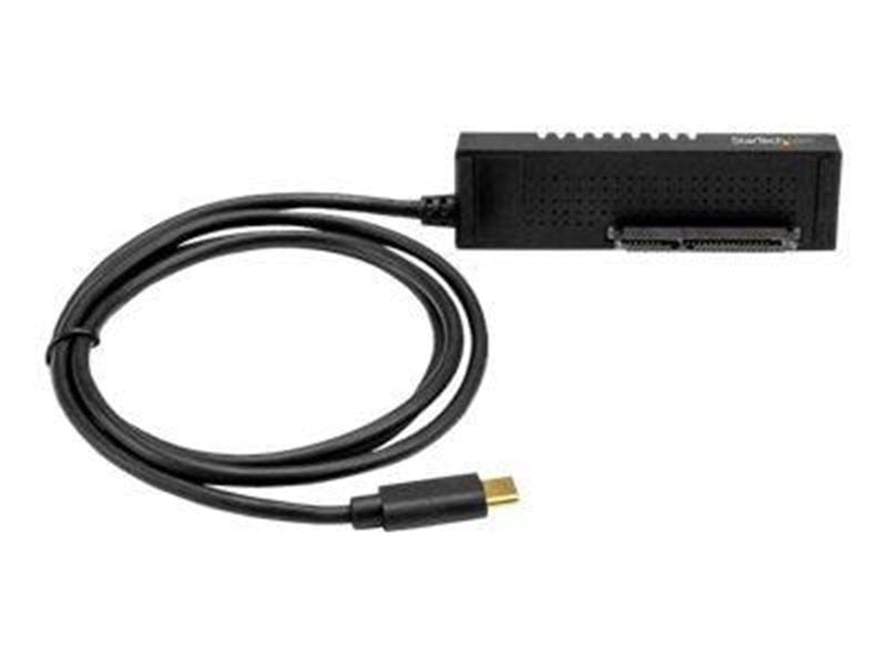 StarTech.com USB C to SATA Adapter Cable for 2.5 / 3.5" SSD / HDD - USB 3.1 - storage controller - SATA 6Gb/s - USB 3.1 (Gen 2)