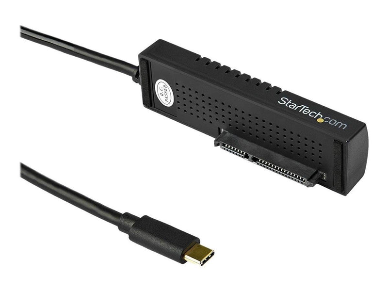 StarTech.com USB C to SATA Adapter Cable for 2.5 / 3.5" SSD / HDD - USB 3.1 - storage controller - SATA 6Gb/s - USB 3.1 (Gen 2)