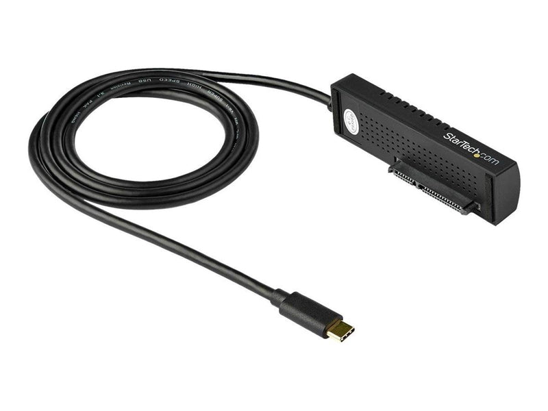 StarTech.com USB C to SATA Adapter Cable for 2.5 / 3.5" SSD / HDD - USB 3.1 - storage controller - SATA 6Gb/s - USB 3.1 (Gen 2)