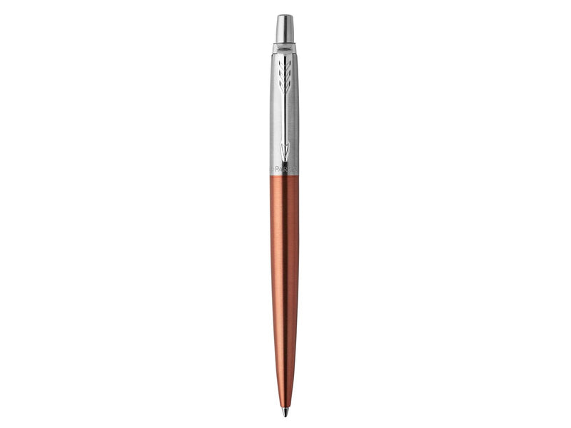 Parker Jotter Kugelschreiber | Chelsea Orange | Mittlere Spitze | Blau | Geschenkbox