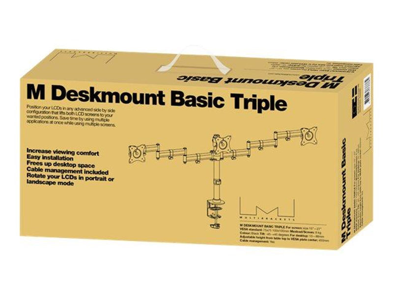 Multibrackets M Deskmount Basic Triple