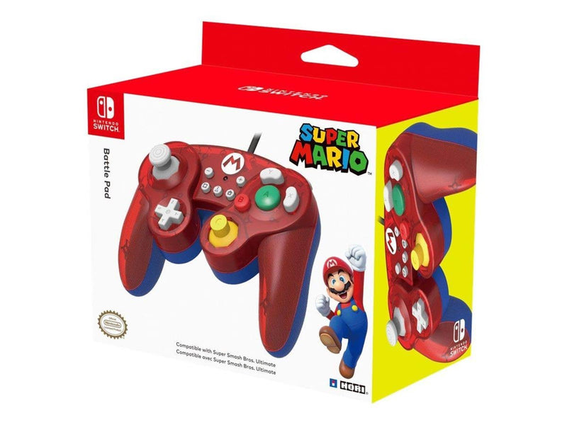 HORI Battle Pad (Mario) - Wired Controller - Nintendo Switch