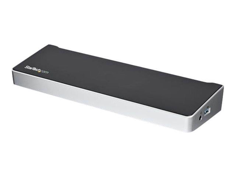 StarTech.com Triple-Monitor 4K USB-C Dock with 5x USB 3.0 Ports - 100W PD - docking station - HDMI DP