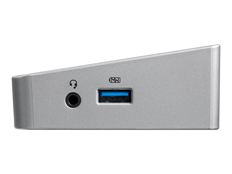 StarTech.com Triple-Monitor 4K USB-C Dock with 5x USB 3.0 Ports - 100W PD - docking station - HDMI DP