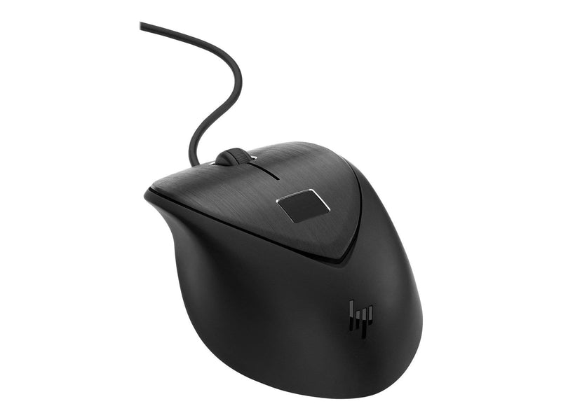 HP USB Fingerprint Mouse / 4TS44AA - Maus (Schwarz)