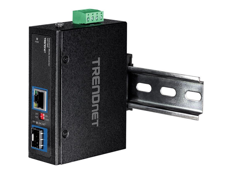 TRENDnet TI-F11SFP - media converter - 10Mb LAN 100Mb LAN GigE