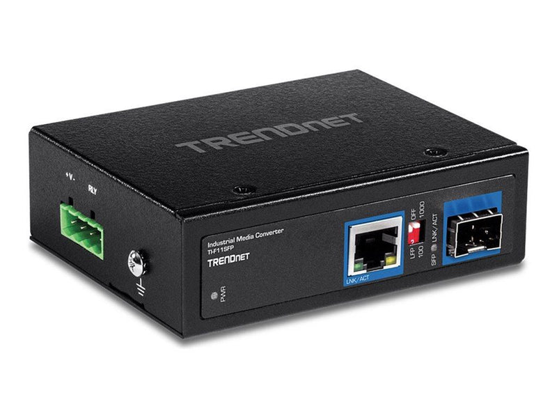 TRENDnet TI-F11SFP - media converter - 10Mb LAN 100Mb LAN GigE