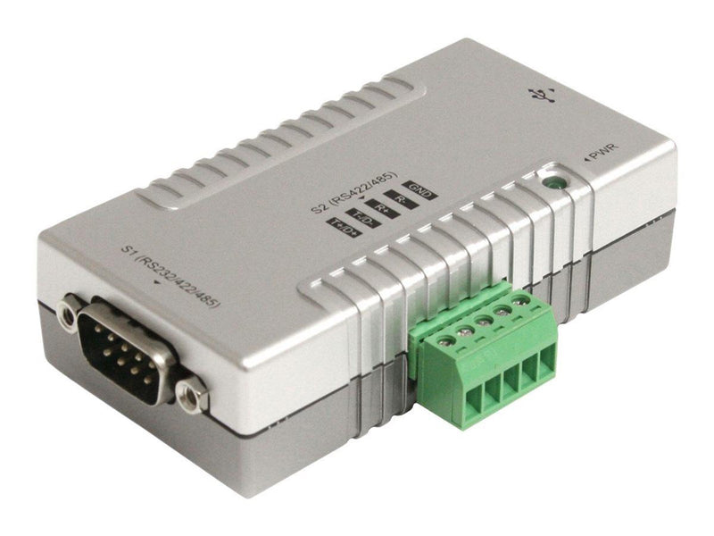 StarTech.com 2 Port USB to RS232 RS422 RS485 Serial Adapter with COM Retention - serial adapter - 2 ports
