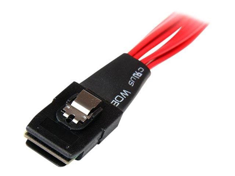 StarTech.com 50cm Serial Attached SCSI Mini SAS Cable SFF8087 to 4x SFF8482 - SAS internal cable - 50 cm