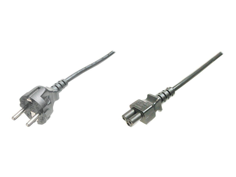 DIGITUS Schuko to Micky Mouse Power Cable - 1.8m