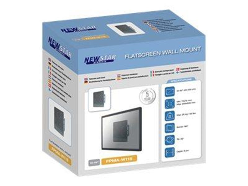 Neomounts FPMA-W115BLACK - wall mount (Tilt & Swivel)