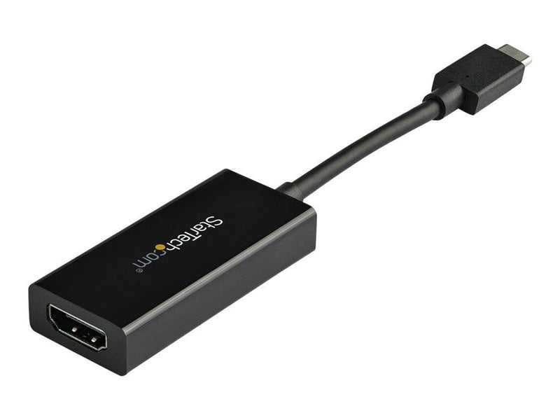 StarTech.com USB-C to HDMI Adapter - HDR 40K 60Hz - USB C to HDMI Converter - external video adapter - MegaChips MCDP2900 - blac