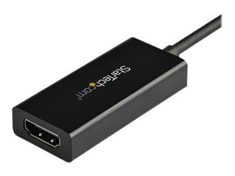 StarTech.com USB-C to HDMI Adapter - HDR 40K 60Hz - USB C to HDMI Converter - external video adapter - MegaChips MCDP2900 - blac