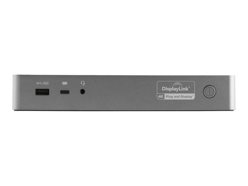 StarTech.com Universal Laptop Docking Station USB-C & USB 3.0 2x4K 100W PD - docking station - 2 x HDMI 2 x DP