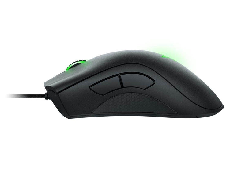 Razer DeathAdder Essential - Black - Gaming Maus (Schwarz mit grünem Licht)