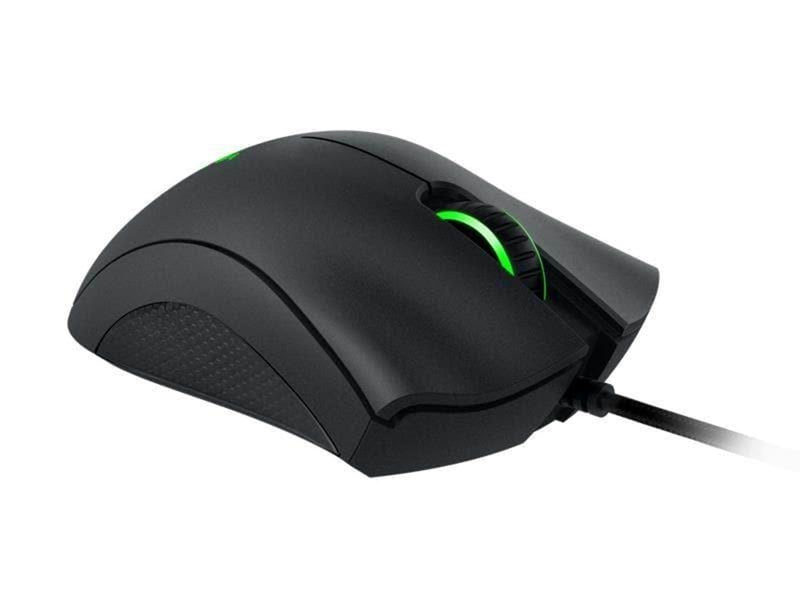 Razer DeathAdder Essential - Black - Gaming Maus (Schwarz mit grünem Licht)