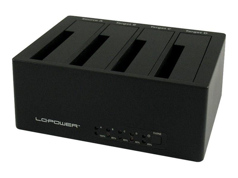 LC Power LC-DOCK-U3-4B - HDD docking station - SATA - eSATA USB 3.0