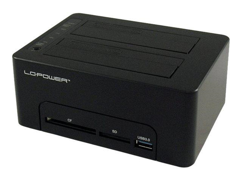 LC Power LC-DOCK-U3-CR - HDD docking station - SATA - USB 3.0