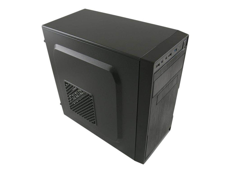 LC Power 2014MB - micro tower - micro ATX - Gehäuse - Tower - Schwarz