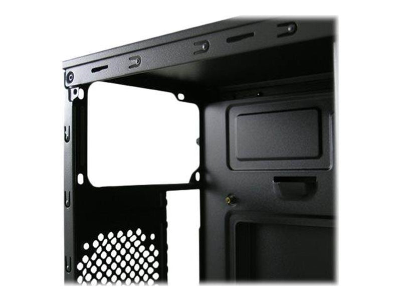 LC Power 2014MB - micro tower - micro ATX - Gehäuse - Tower - Schwarz