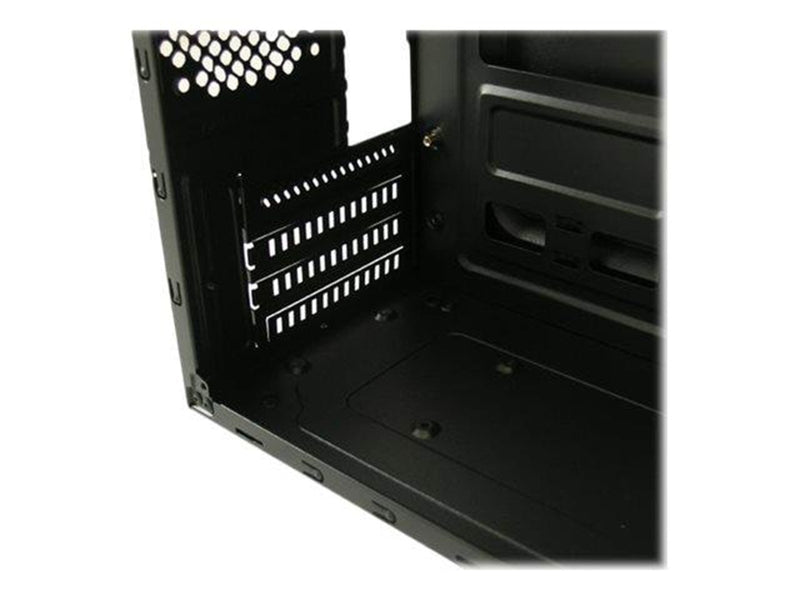 LC Power 2014MB - micro tower - micro ATX - Gehäuse - Tower - Schwarz