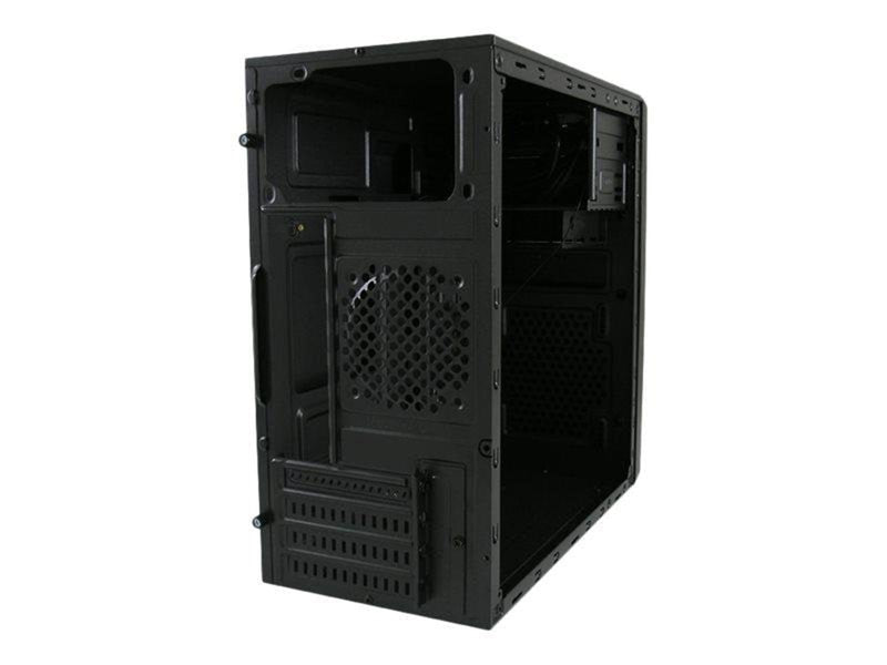 LC Power 2014MB - micro tower - micro ATX - Gehäuse - Tower - Schwarz