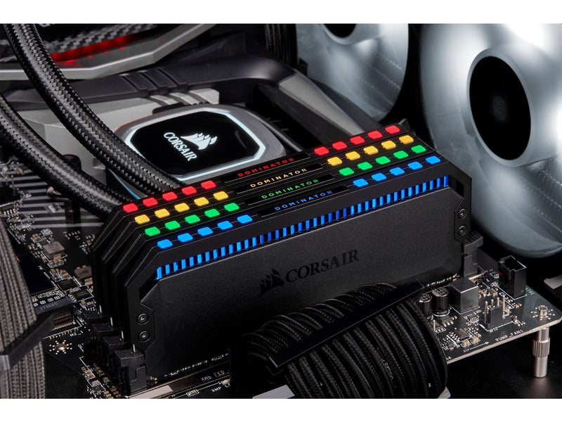 Corsair Dominator Platinum RGB DDR4-3200 - 16GB - CL16 - Dual Channel (2 pcs) - Intel XMP - Schwarz mit RGB