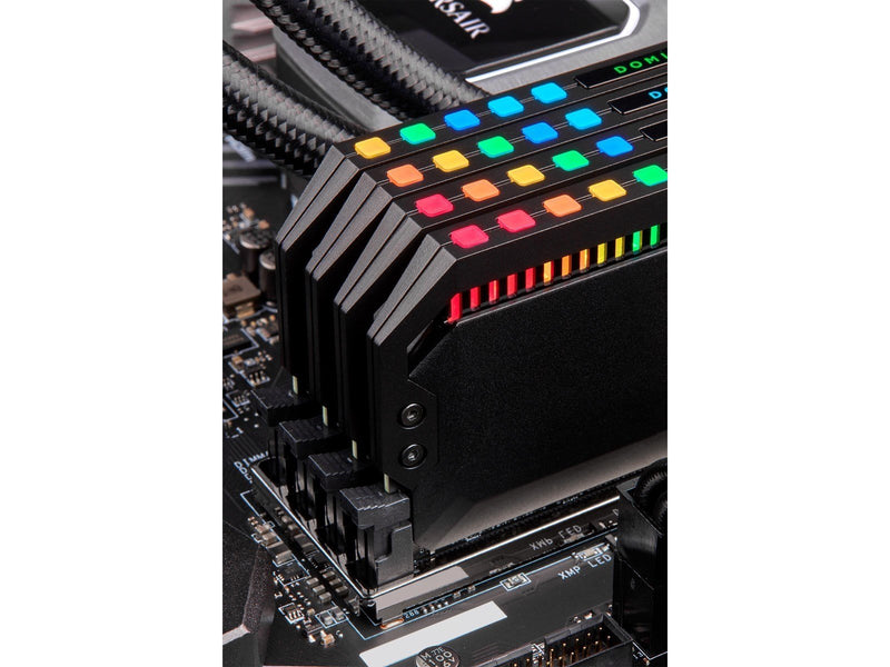Corsair Dominator Platinum RGB (AMD edition) DDR4-3200 - 16GB - CL16 - Dual Channel (2 pcs) - Intel XMP - Schwarz mit RGB