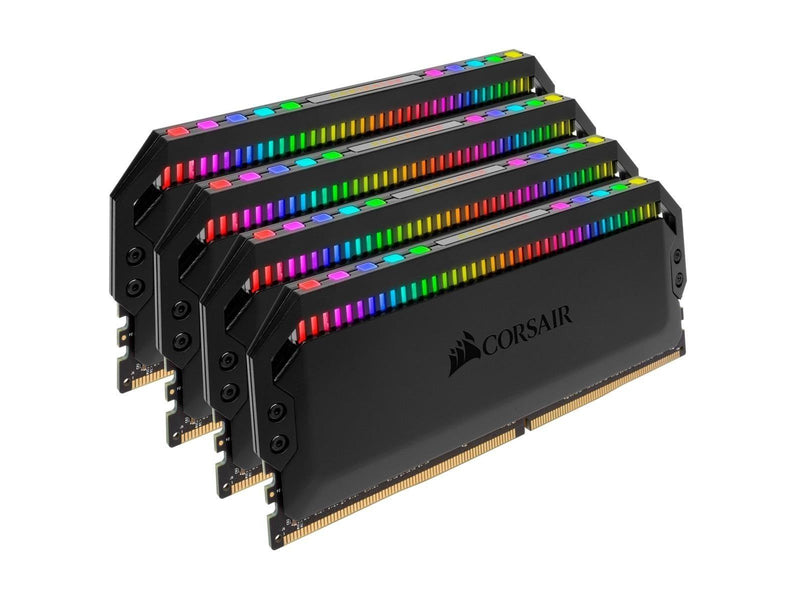 Corsair Dominator Platinum RGB DDR4-3200 - 32GB - CL16 - Quad Channel (4 pcs) - Intel XMP - Schwarz mit RGB