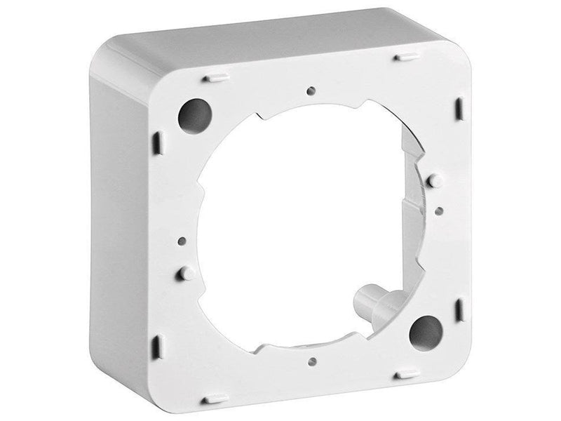 Pro Surface frame for antenna wall sockets white