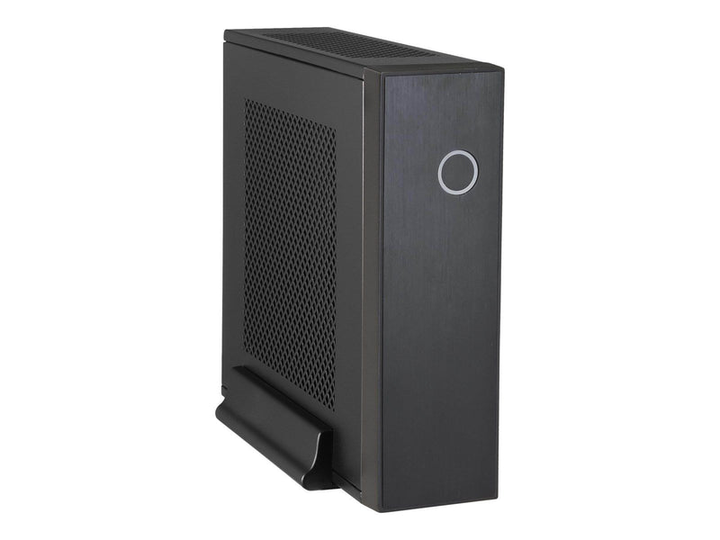 Chieftec Compact Series - Gehäuse - Desktop slimline - Schwarz