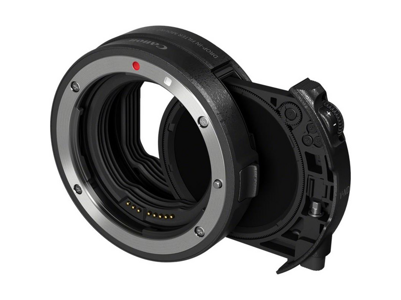 Canon Drop-in Filter Mount Adapter EF-EOS R with Drop-in Variable ND Filter A
