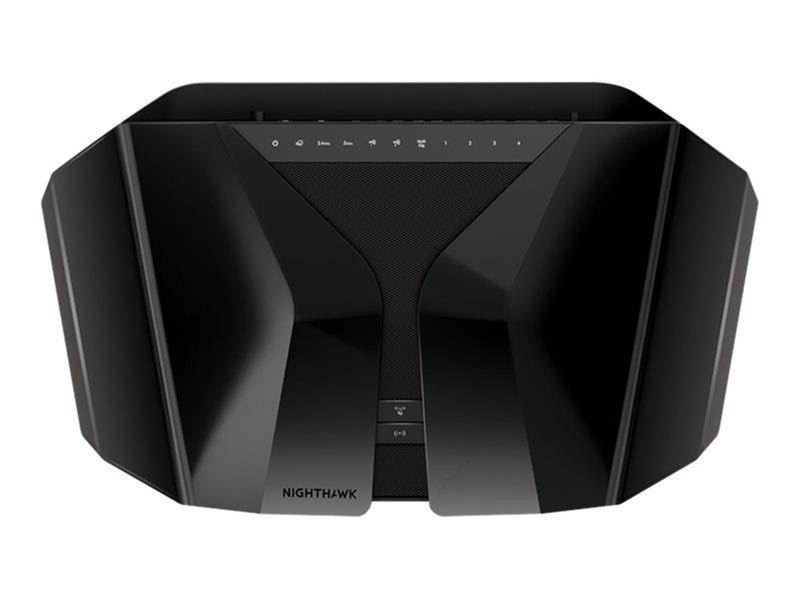 Netgear RAX120 Nighthawk 12-Stream Dual-Band WiFi 6 Router (up to 6Gbps) with NETGEAR Armor MU-MIMO USB 3.0 ports - Wireless rou