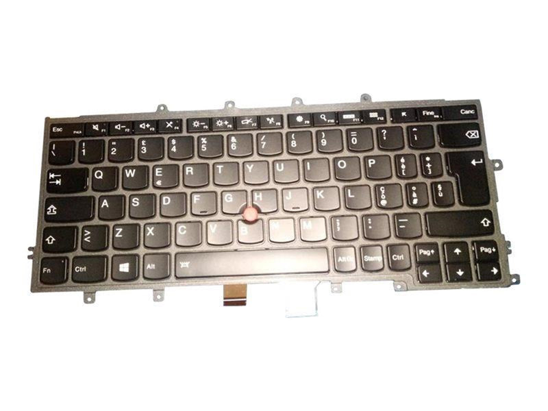 Lenovo Chicony - Portable Keyboard - Ersatz - Italienisch - Schwarz