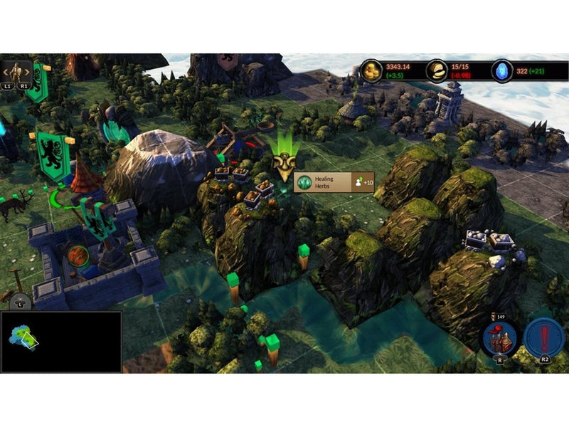 Worlds of Magic: Planar Conquest - Sony PlayStation 4 - Strategie - PEGI 12