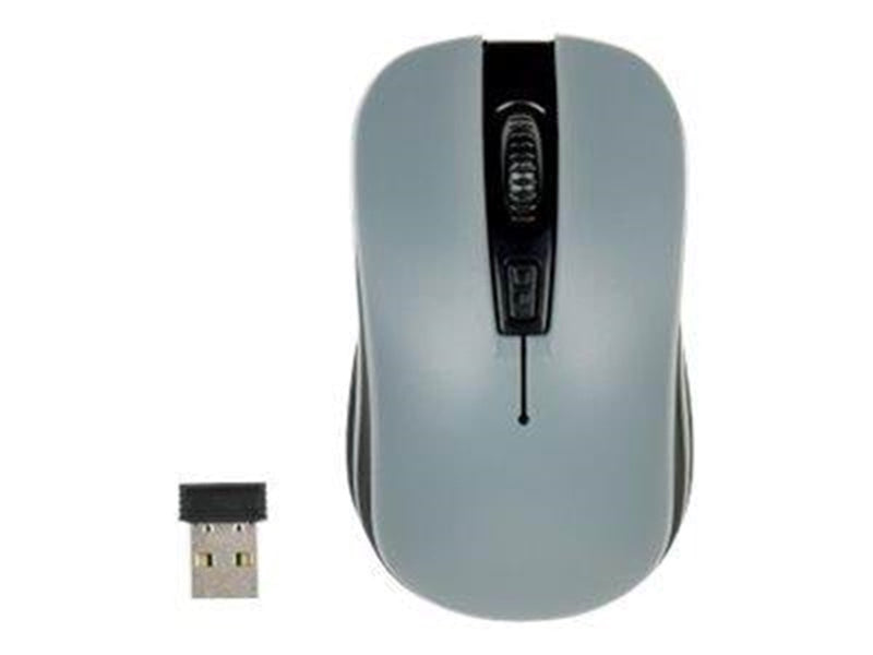 iBOX LORIINI BLACK - mouse - 2.4 GHz - grey black - Maus (Grau)