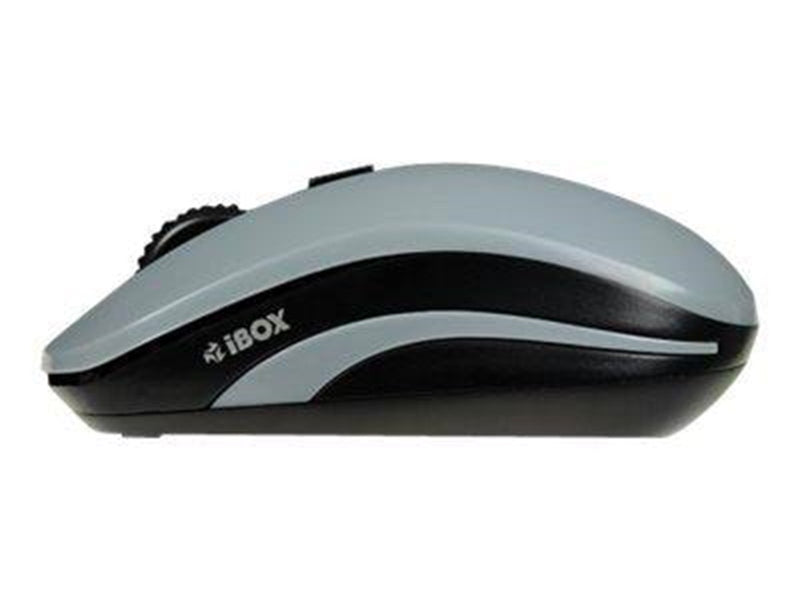 iBOX LORIINI BLACK - mouse - 2.4 GHz - grey black - Maus (Grau)