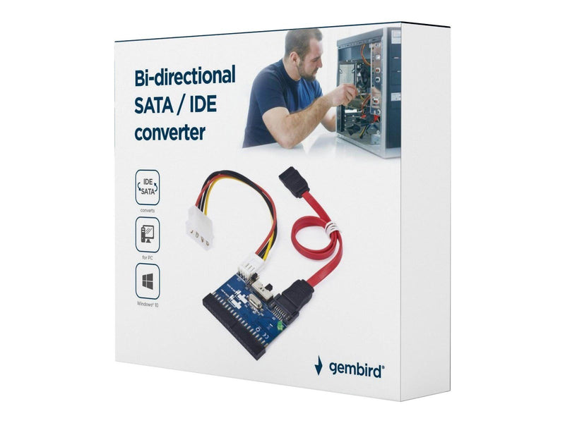 Gembird SATA-IDE-2 - storage controller - SATA 1.5Gb/s - ATA